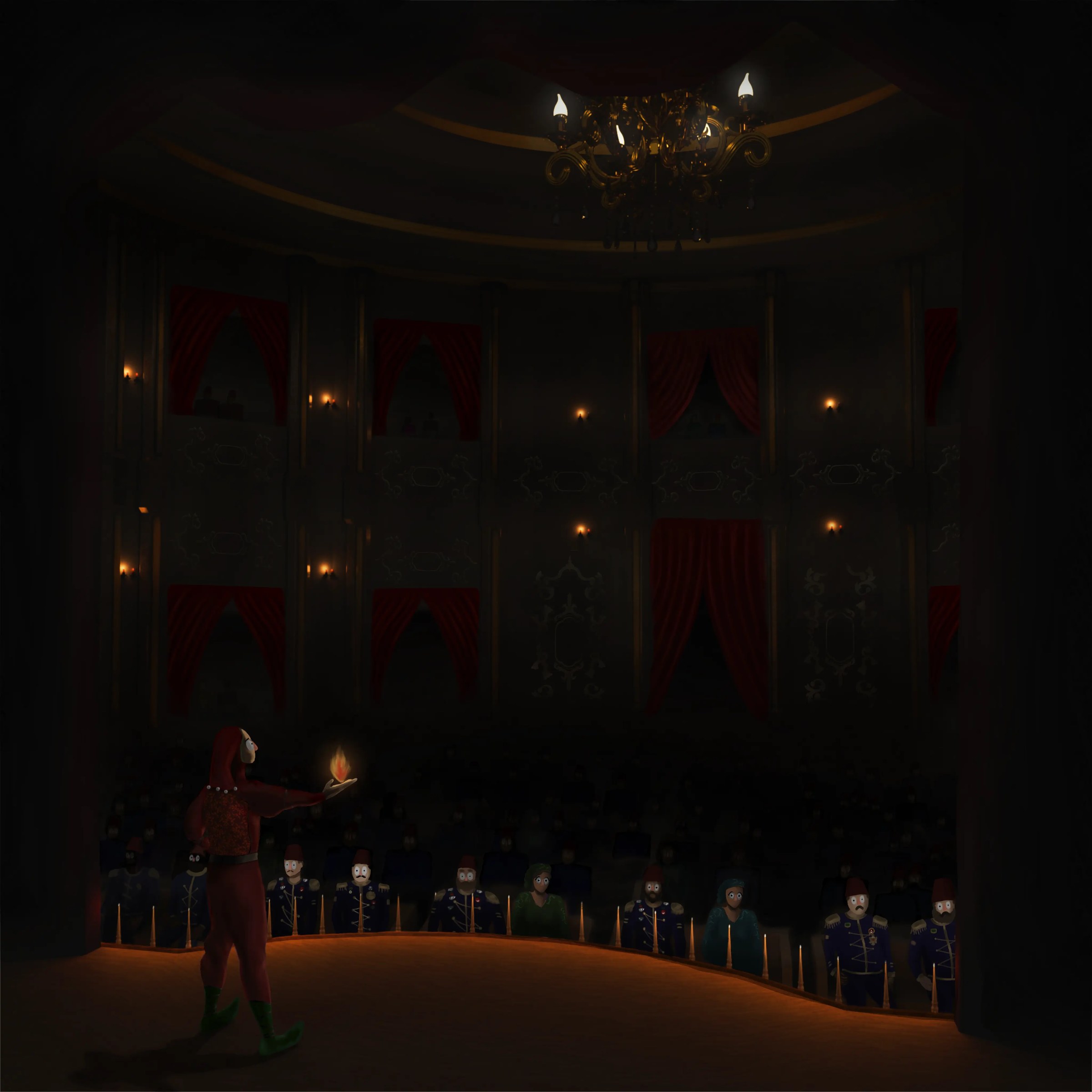 A Spark On The Palace Stage